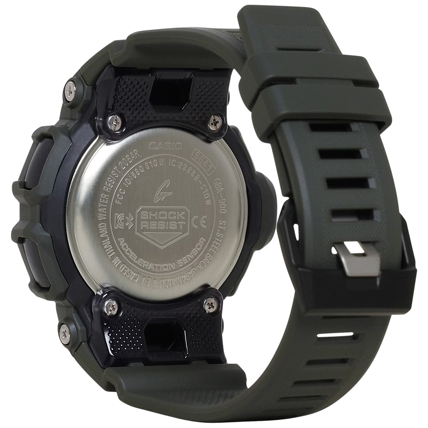G-shock GBA900UU3A G-Shock Tactical Black Stainless Steel Bezel 145-215mm