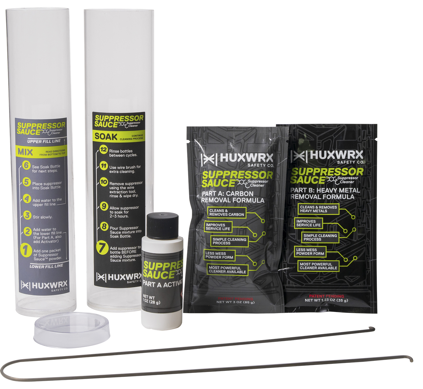 Huxwrx Suppressor Sauce Cleaning Kit