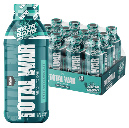 Redcon1  Total War Ready to Drink Baja Bomb 12 Pack