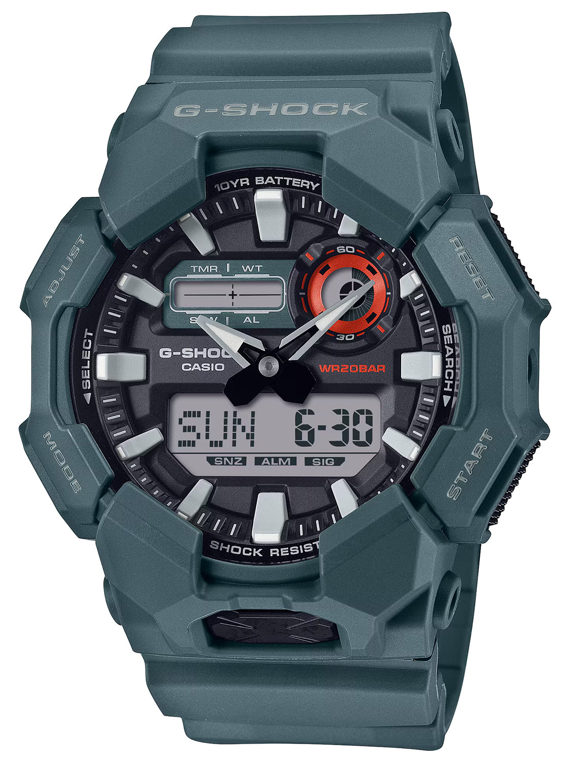 G-Shock GA0102ACR Blue Band