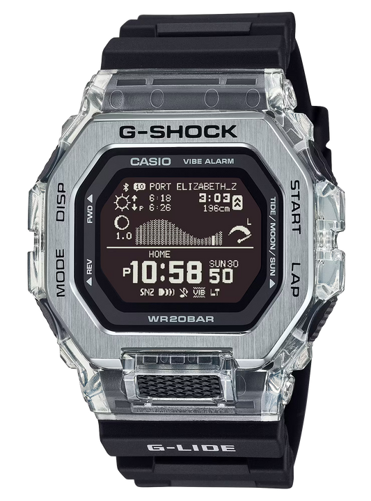 G-Shock GBX100S1CR GBX-100 Black Band