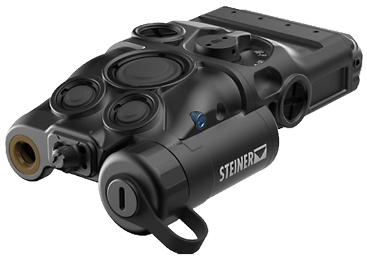 Steiner, ATLAS, Weapon Mounted Laser, Fits Picatinny, Green and IR Laser, IR LED Illuminator, Black