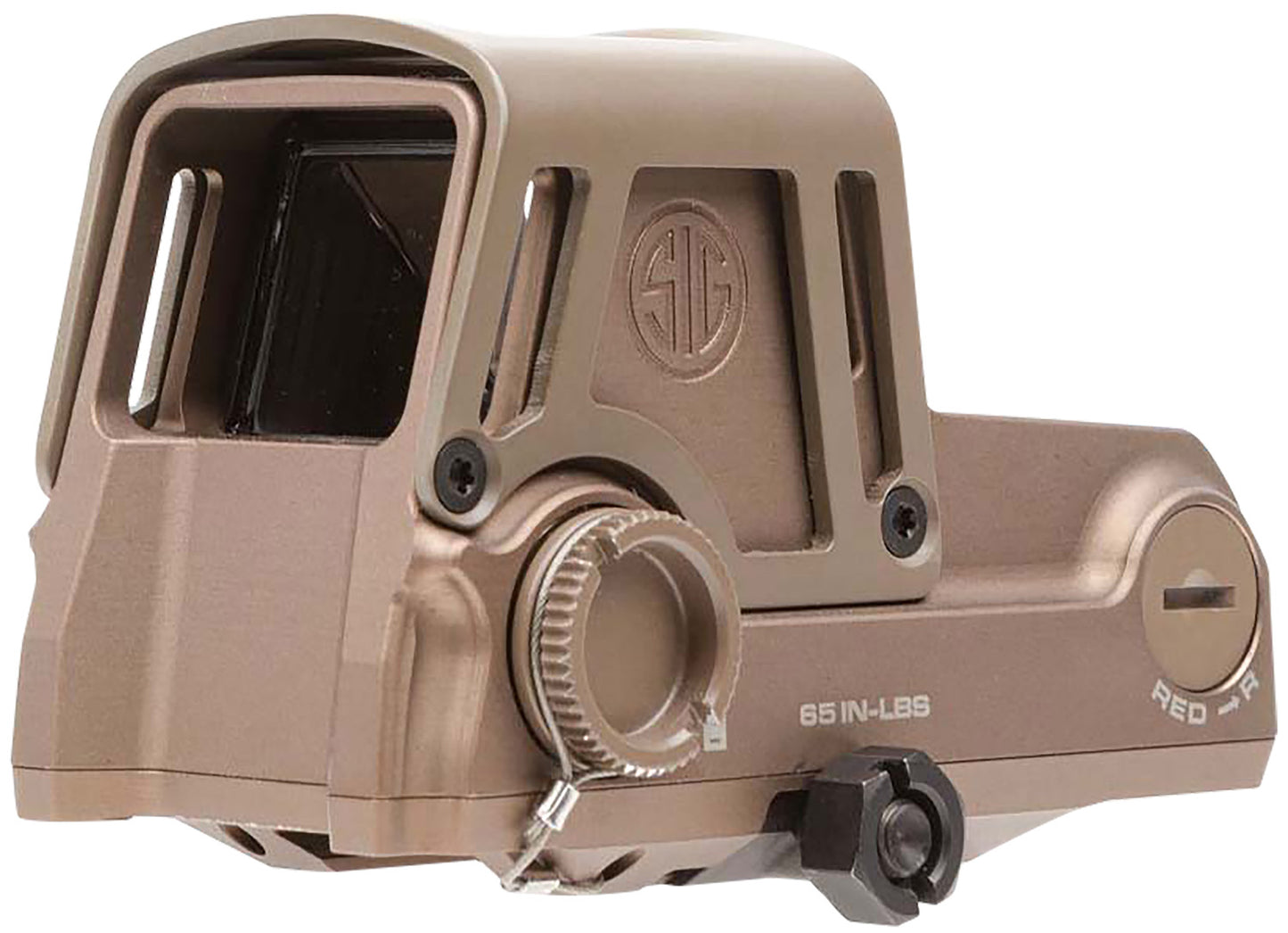 Sig Sauer Electro-Optics Romeo9T Flat Dark Earth 1 MOA Red Dot/2.5 MOA Green Dot/65 MOA Circle