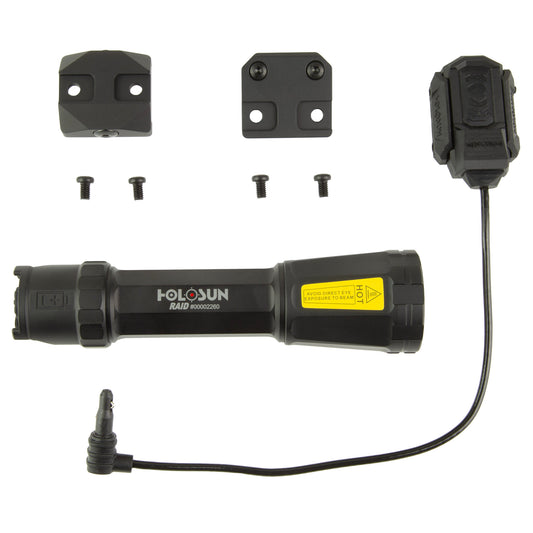 Holosun RAID Illumination Device Black 7075 T6 Aluminum Rifle 1000 Lumens