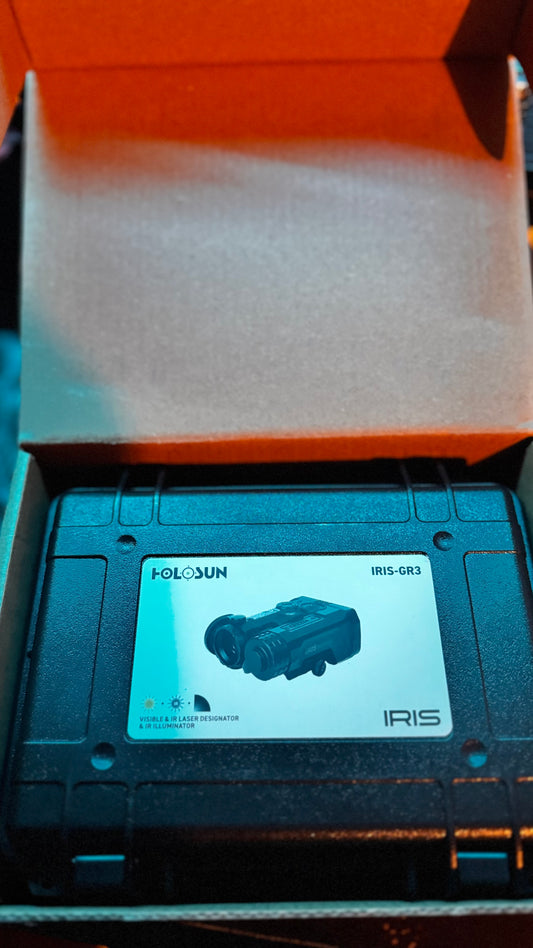 Holosun IRIS-3 GR Laser (Open Box) - Green/IR Like New