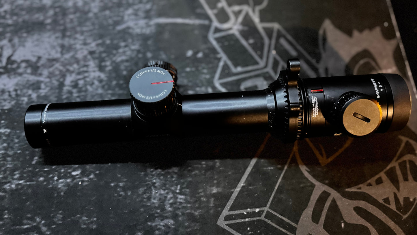 Vortex viper SFP 1-4x24mm LPVO scope