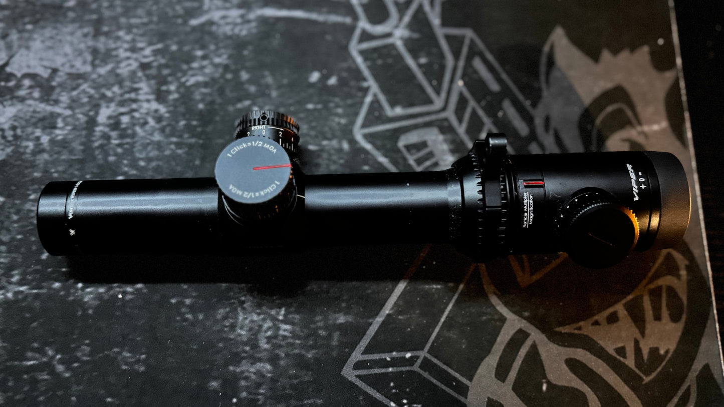 Vortex viper SFP 1-4x24mm LPVO scope