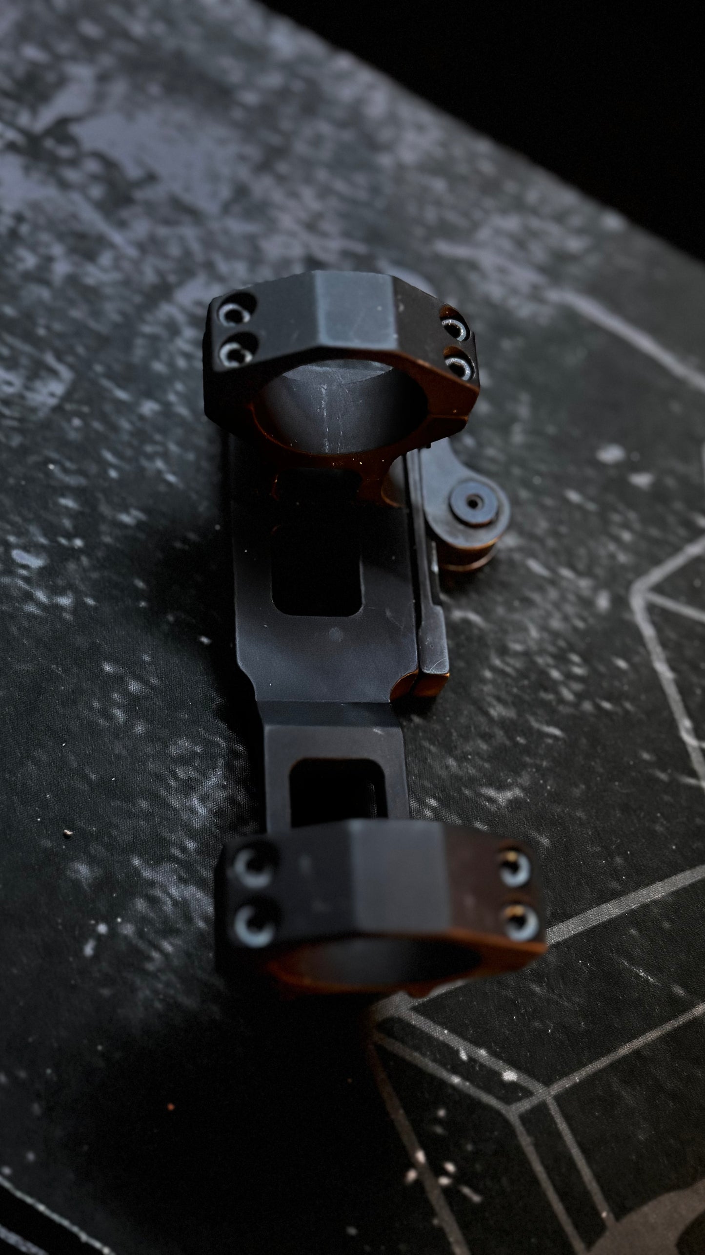 GG&G AC30 scope mount 30mm QD Flat