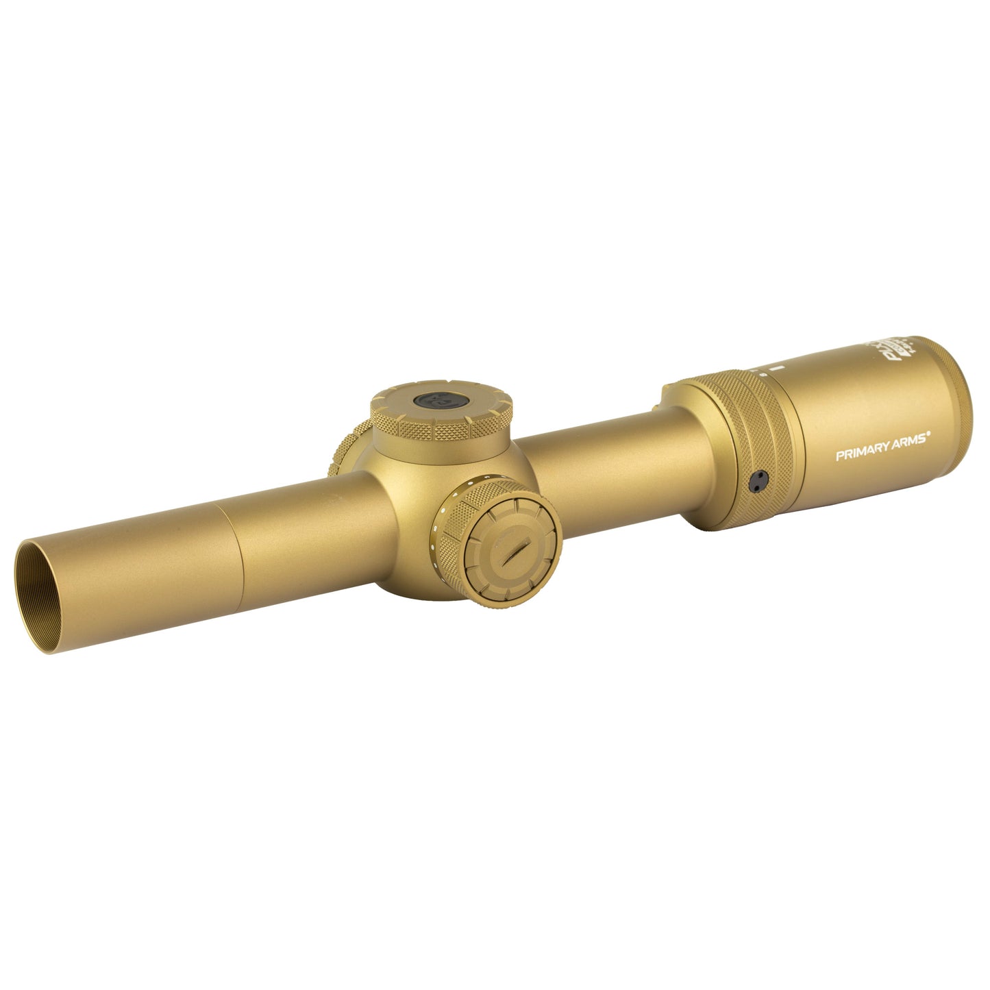 Primary Arms, PLxC, Rifle Scope, 24MM Objective, 1-8X Magnification, 30mm Main Tube, First Focal Plane, Illuminated ACSS Raptor 5.56 Y Reticle, .1 MRAD, Flat Dark Earth